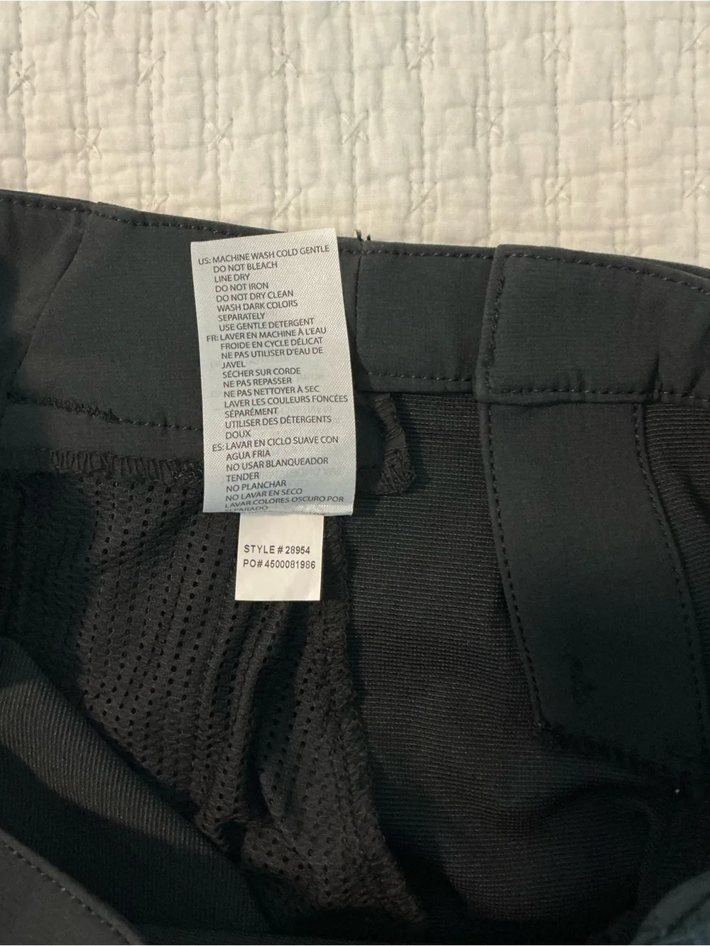 Fox Racing Defend Blk Mountain Bike Pants Y26 Stretch Ratchet Closure